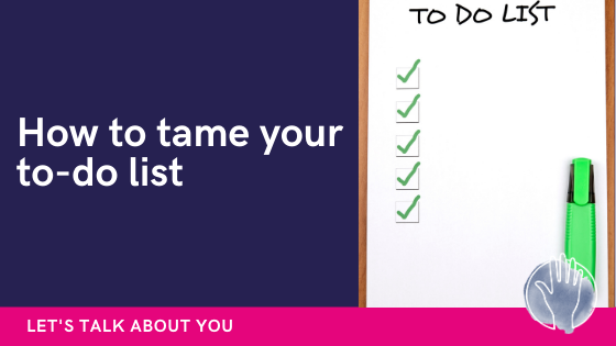 tame your to-do list