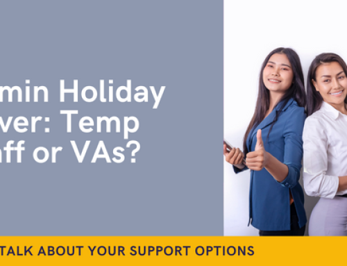Admin Holiday Cover: Temp Staff or VAs?