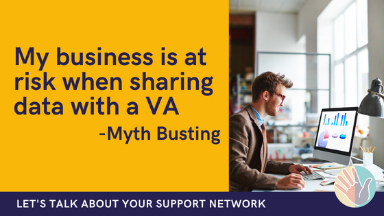 My business is at risk when sharing data with a VA