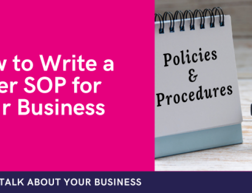 How to Write a Killer SOP for Your Business