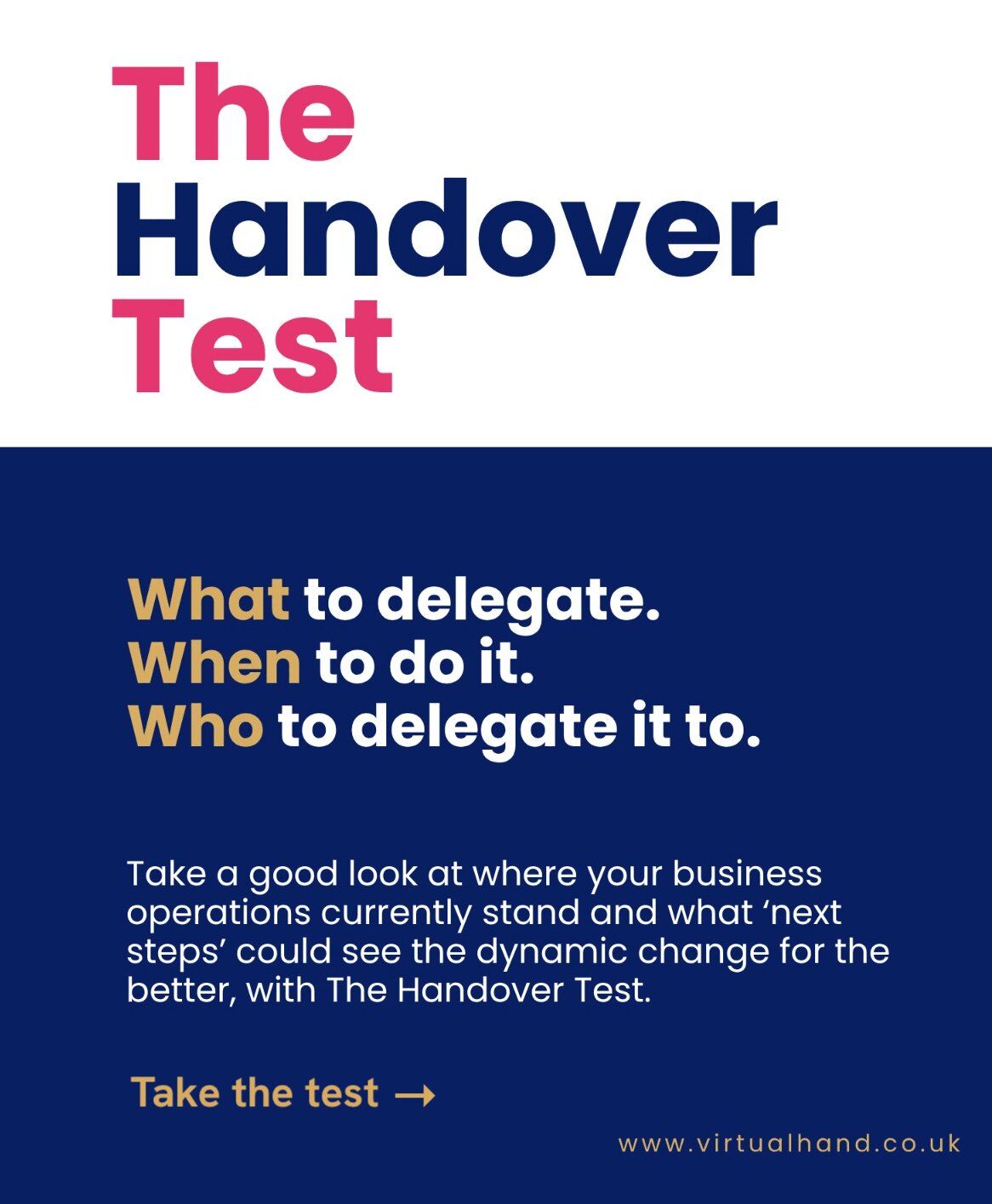 The Handover Test